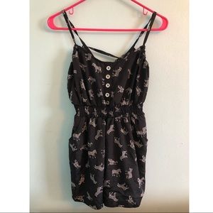 Zebra Romper